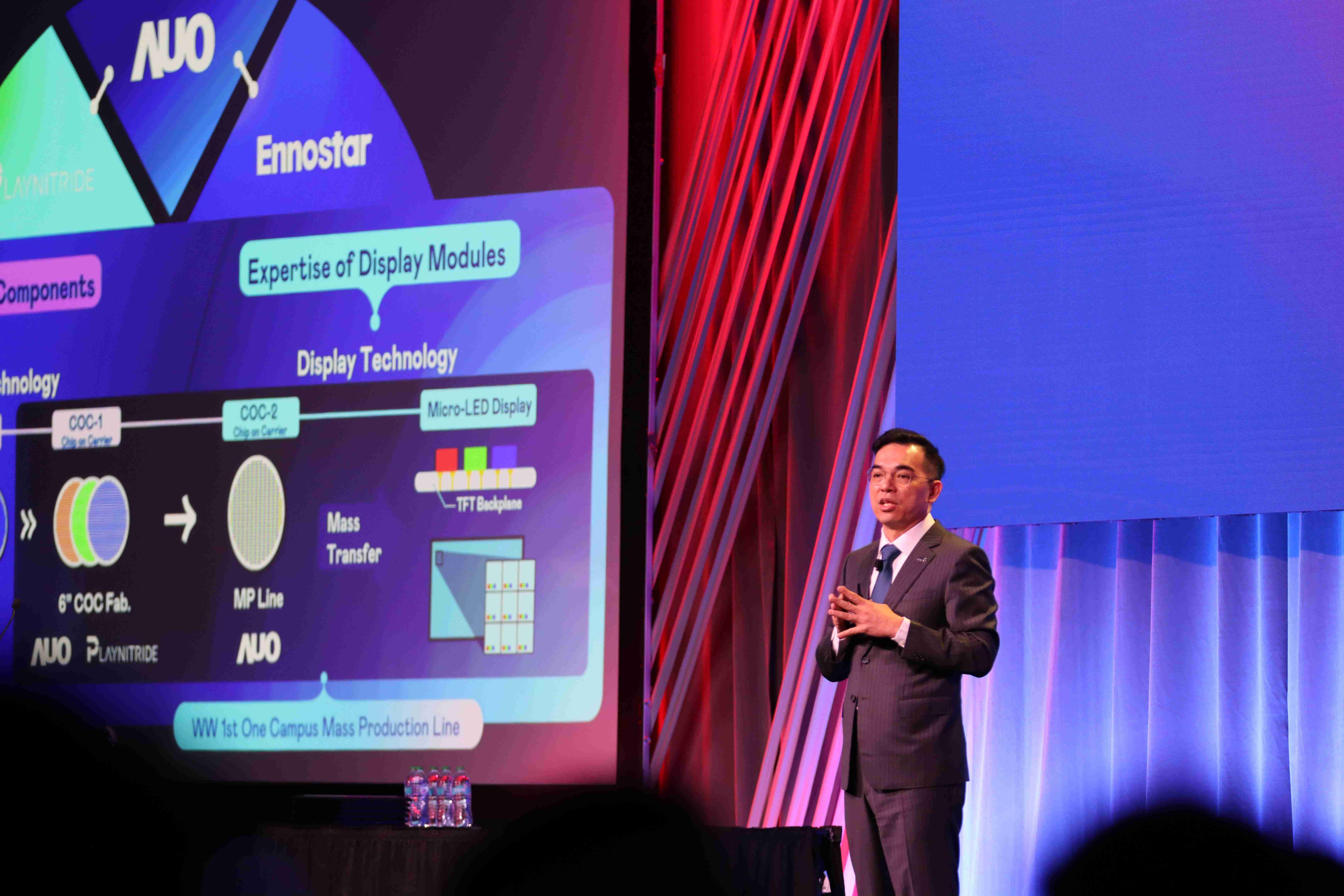 2025 SID显示周登场,,,,尊龙集团光电执行长暨总经理柯富仁博士以〝Redefining Displays: Inspiring New Possibilities〞发表主题演说,,,,带领尊龙集团以智能显示解决方案先驱,,,,透过AI赋能,,,重塑显示的视觉创新体验